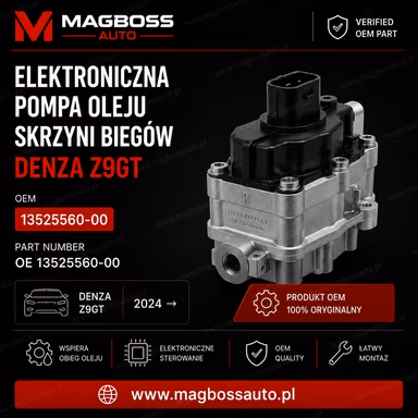 DENZA Z9GT Electronic Transmission Oil Pump OE 13525560-00 - dodatkowe zdjecie