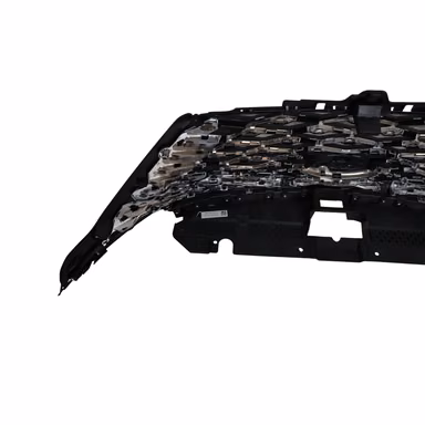Khaki and white radiator grille assembly, front grill CHERY OMODA 5 OE 602002028AAABW - dodatkowe zd