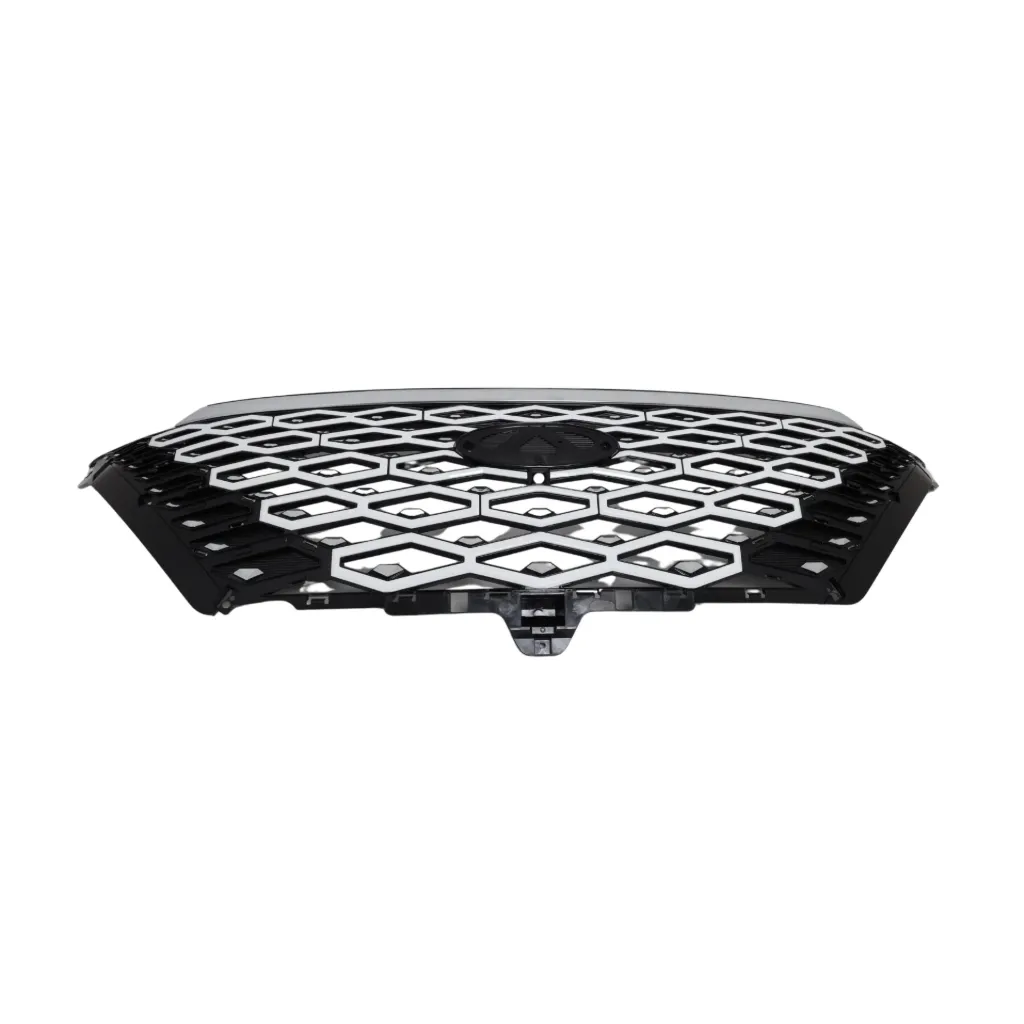 [602002028AAABW] Khaki and white radiator grille assembly, front grill CHERY OMODA 5 OEM - OE 602002028AAABW