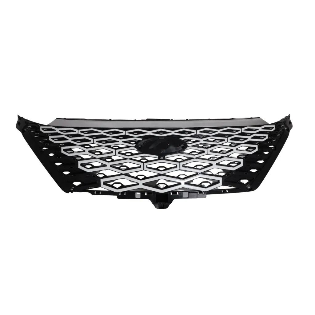 [602002028AAABW] Khaki and white radiator grille assembly, front grill CHERY OMODA 5 OE 602002028AAABW